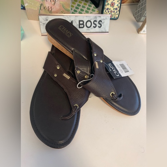 NWT Chaps Flip Flops size 11 - Picture 16 of 16